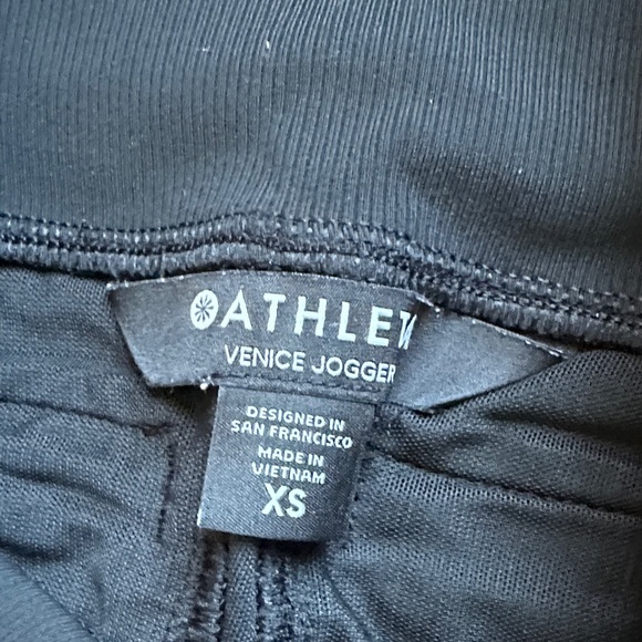 Athleta Venice Black Jogger Pants XS - Picture 4 of 5